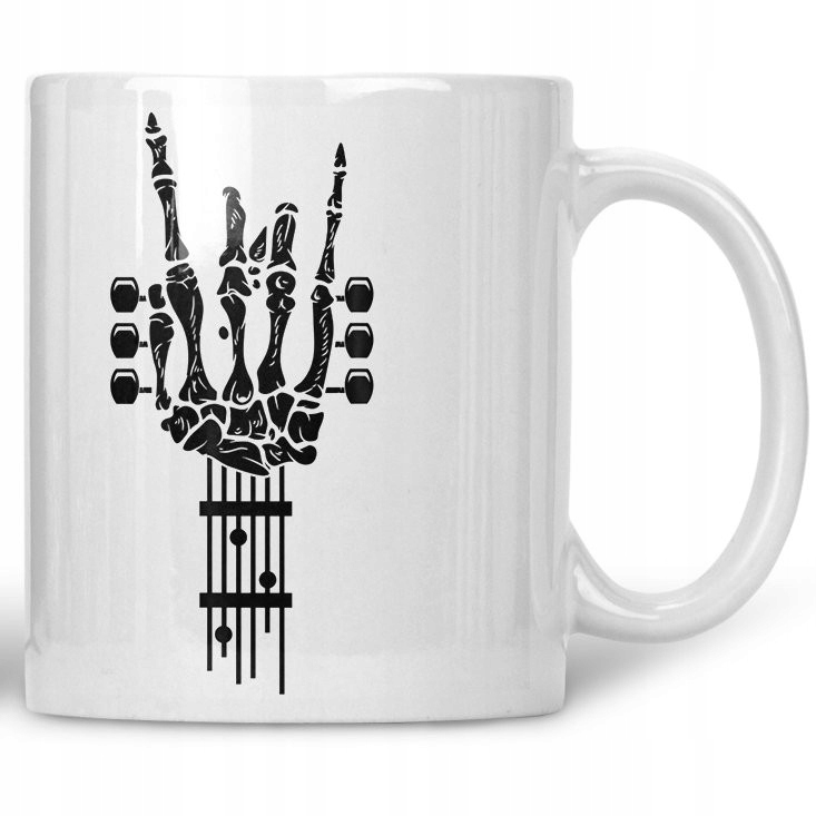 

Kubek Szkielet gitara rock'n'roll