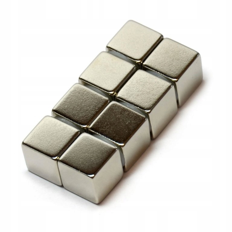 

Magnes Neodymowy Płytkowy 5x5x5 mm N35