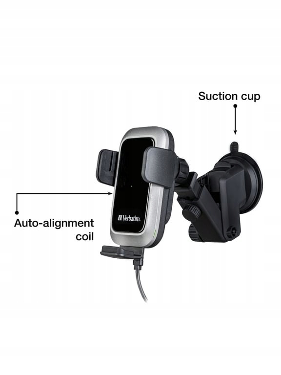 Verbatim FWC-03 Pro Qi Fast Wireless Autoladegerät retail Stan opakowania oryginalne