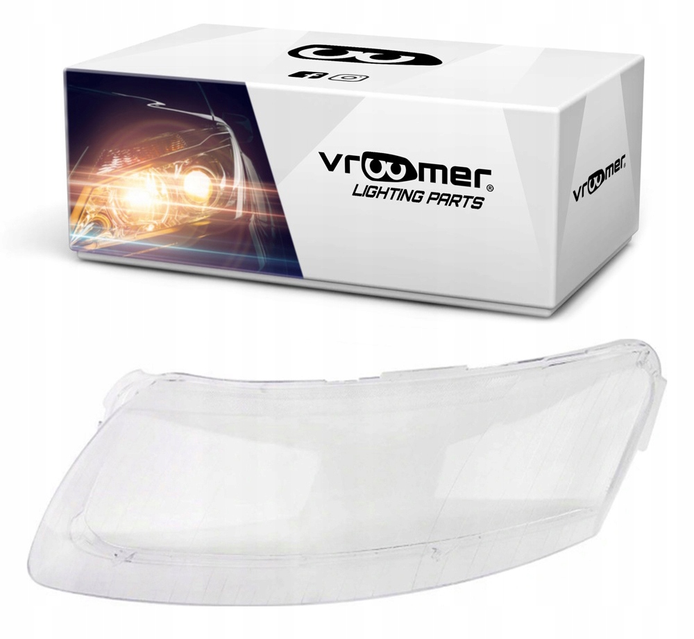 Lewy Klosz Szkło Reflektora Lampy Audi A6 S6 C6 Typ 4F (2004 - 2011)