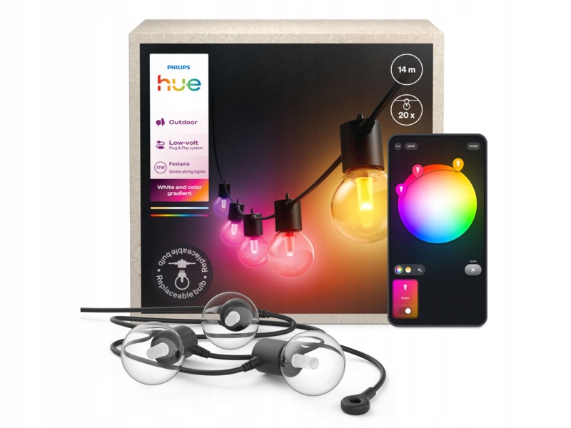 Girlanda ogrodowa Philips Hue 929004581901