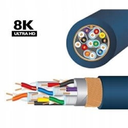 WIREWORLD SPHERE-48 - Kabel HDMI 2.1 8K (SPH) - 1m Złącza HDMI - HDMI