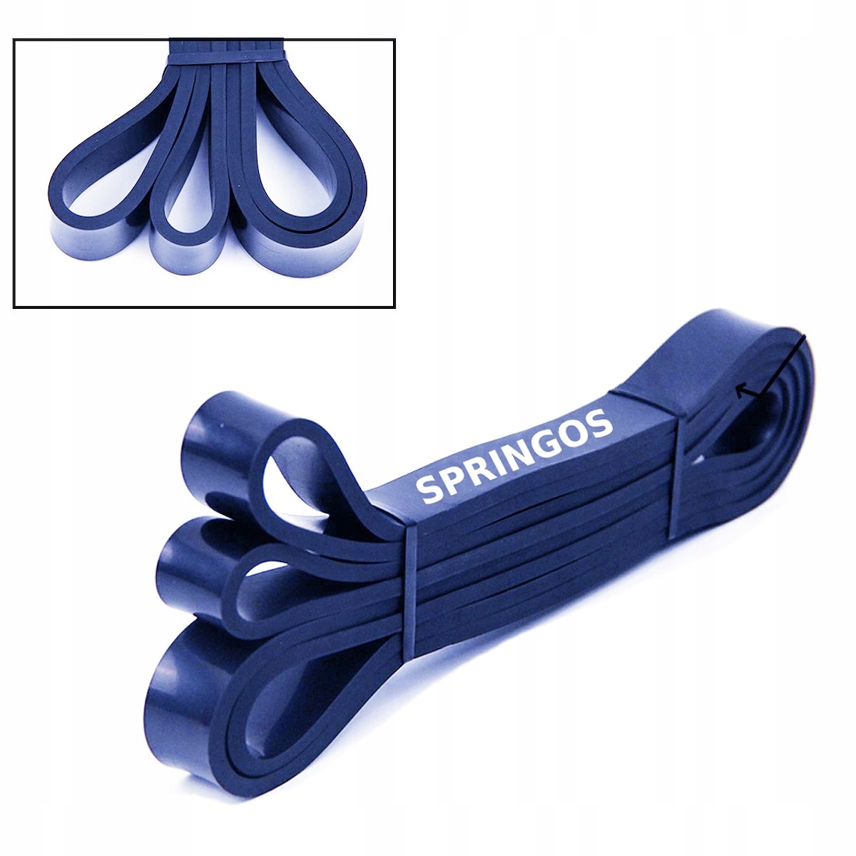 GUMA TAŚMA OPOROWA DO PODCIĄGANIA CROSSFIT 37-46KG ROZCIĄGANIA WORKOUT