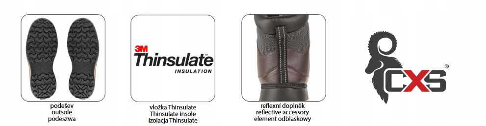 ŚNIEGOWCE MĘSKIE ZIMOWE BUTY WINTER SNOW r. 46 Marka inna