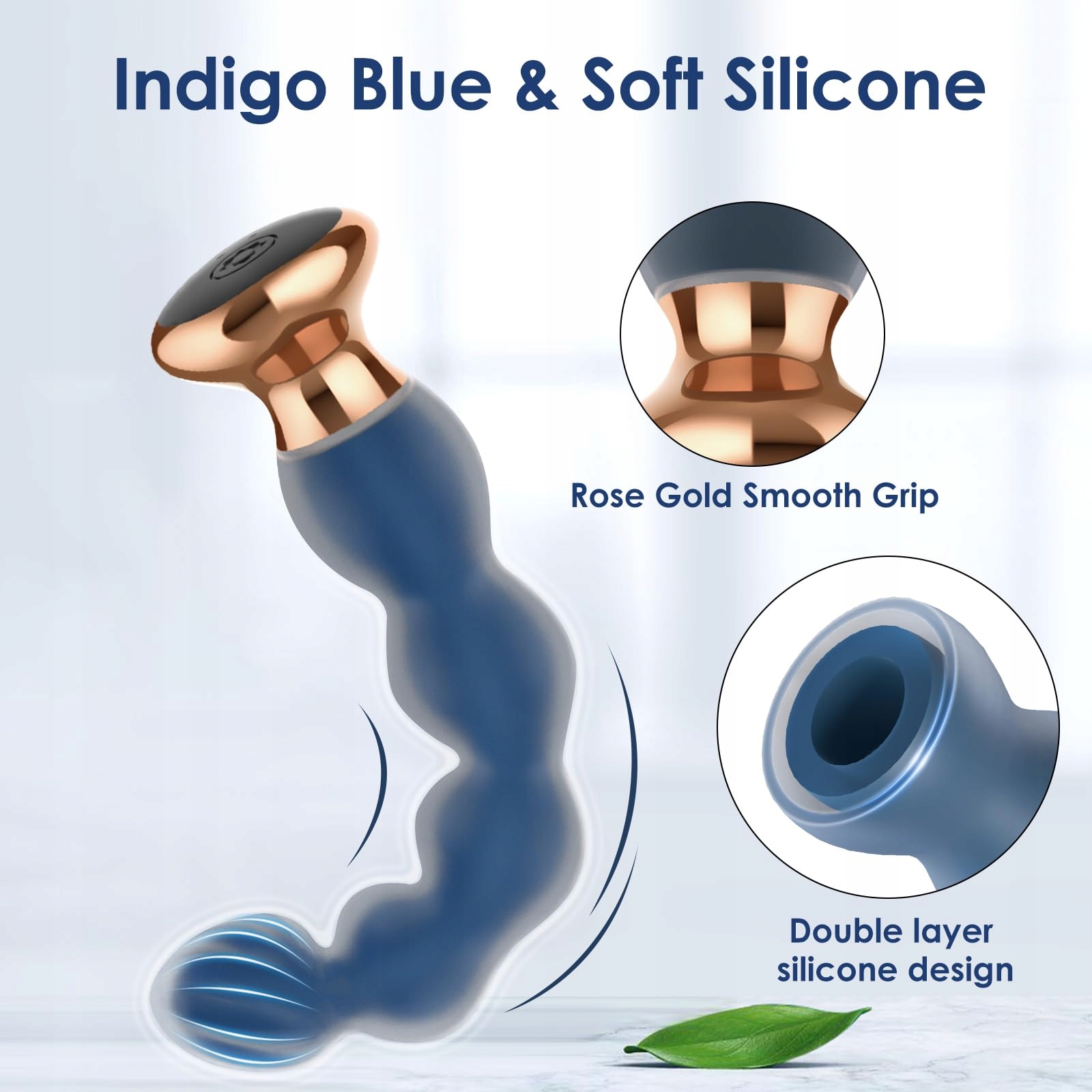 ANALVIBRATOREN Silikonowy Korek Analny Dla Kobiet i Mężczyzn Z Pilotem — miniatura 5