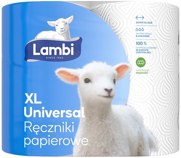 

Lambi XL Universal ręcznik papierowy celuloza A'2
