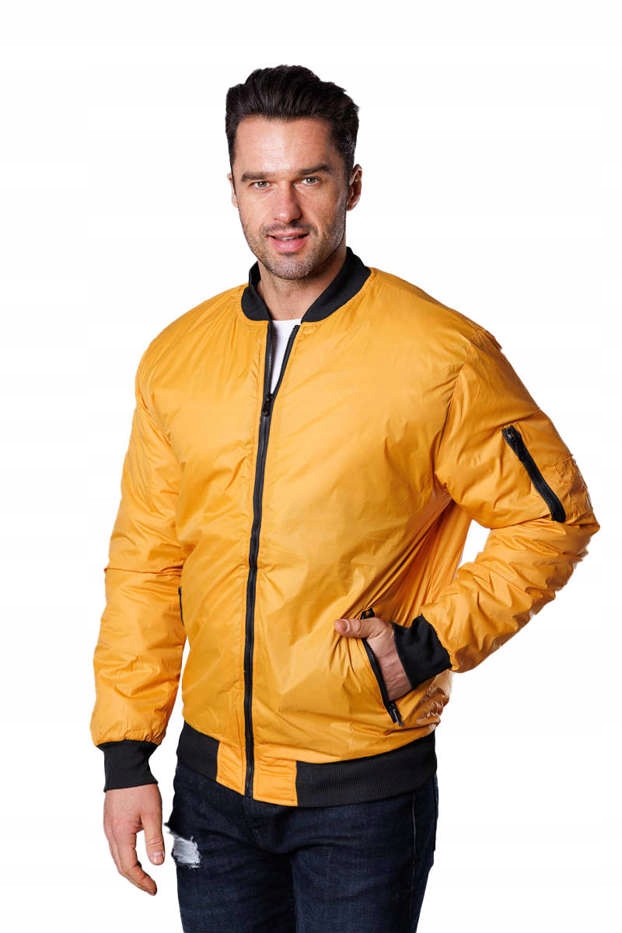Pánská Bunda Bomber AK95 C. Žlutá XXL
