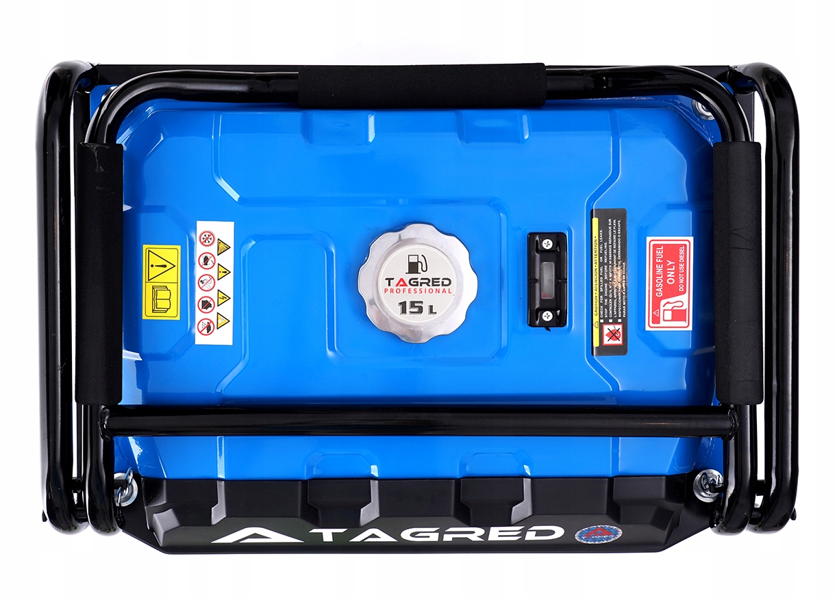 AGREGAT PRĄDOTWÓRCZY PRĄDU TAGRED 5600W AVR KOŁA Rozruch ręczny