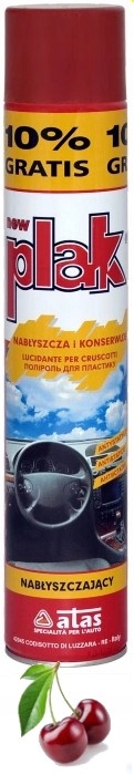 Plak BŁYSK 750ml +10% nabłyszcza KOKPIT WIŚNIA
