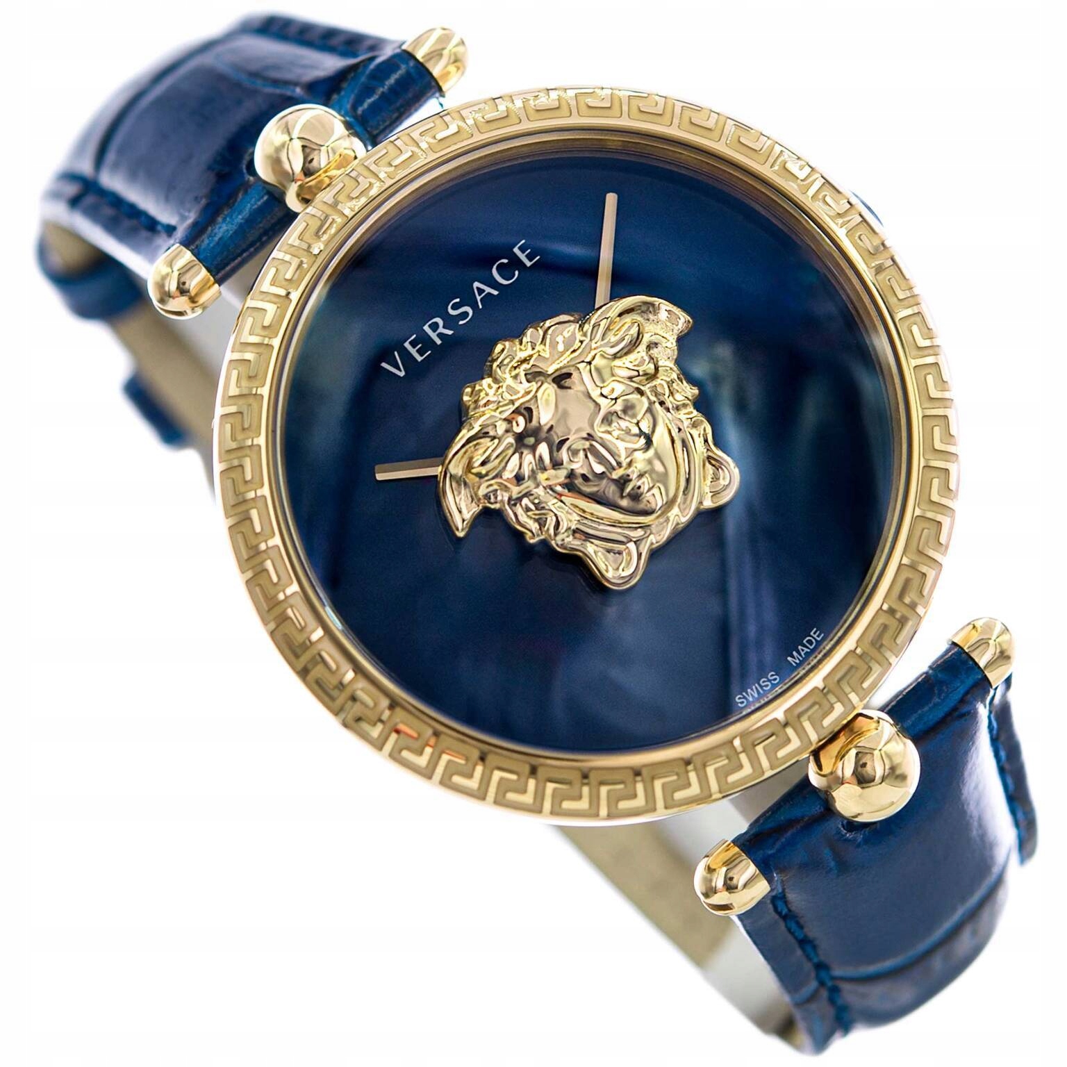 Dámské Hodinky Versace VECO02922 Palazzo Modré S Elegantním Módním Řemínkem