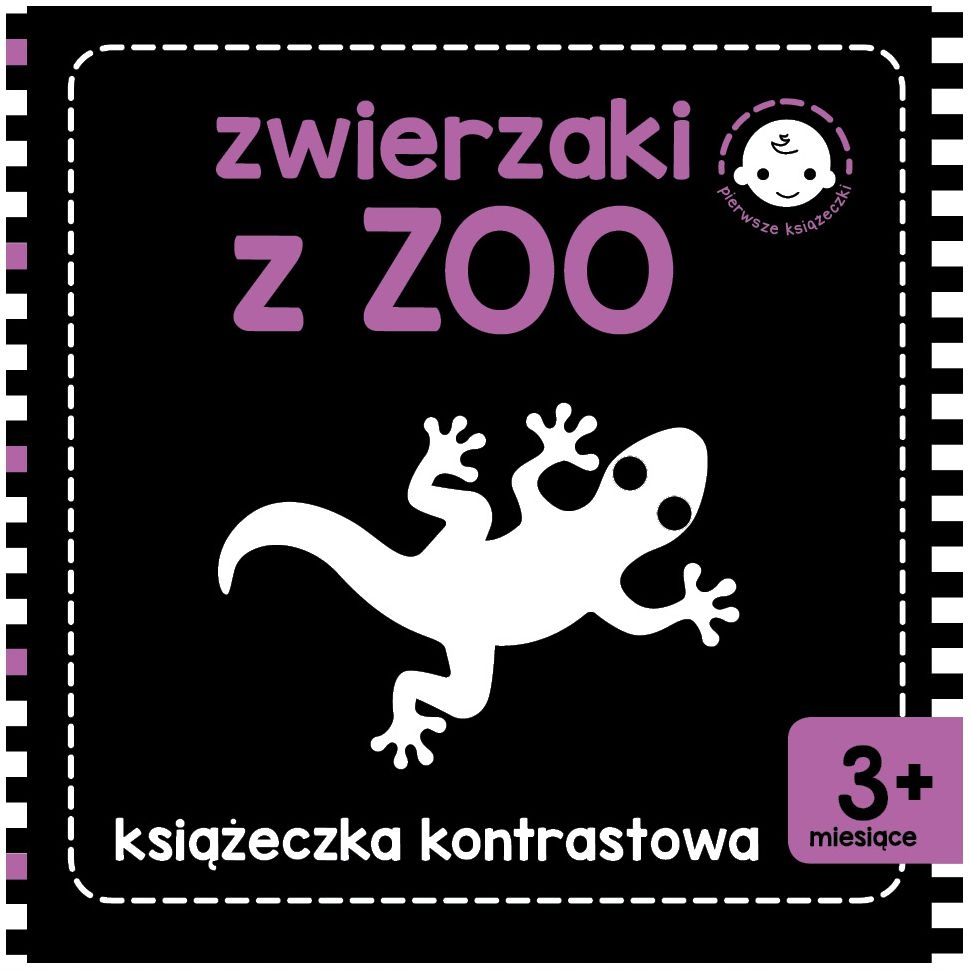 

Książeczka Kontrastowa Dla Dzieci Zwierzaki Z Zoo
