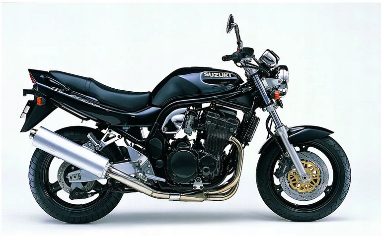 Samolepky Juula Pro Suzuki Gsf 1200 N Bandit 1995-2000 Černé