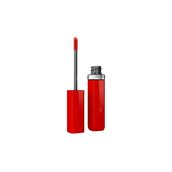 Loreal Laque Resistance Tekutá rtěnka 415 Red Bisou