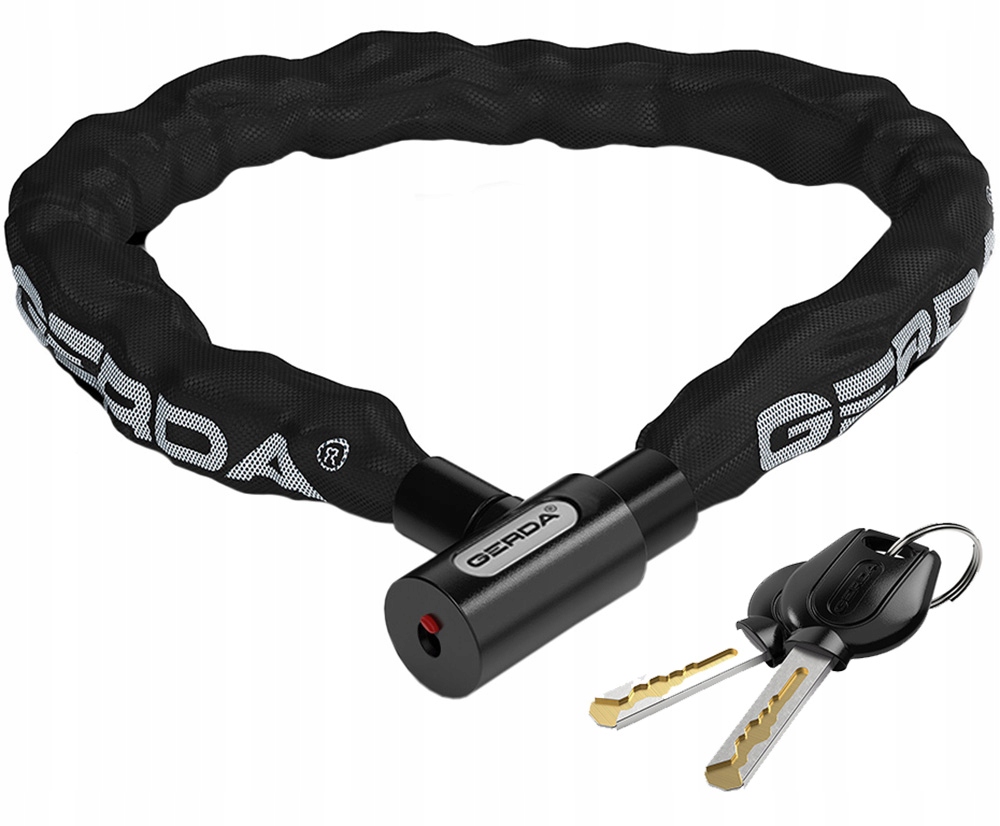 Велосипедная застежка, защитная цепь, мотор 120 см, GERDA CONTRA 1200 / 6V