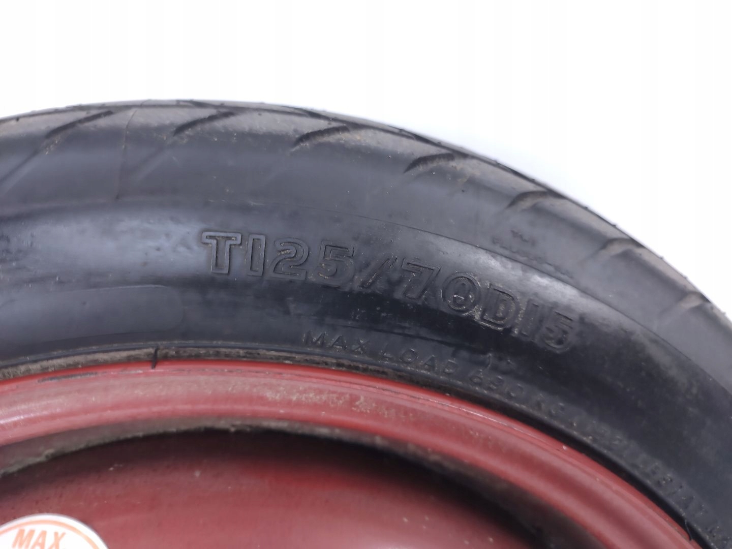 KOŁO DOJAZDOWE DOJAZDÓWKA 15'' HONDA CIVIC VII 7 Numer katalogowy części R15