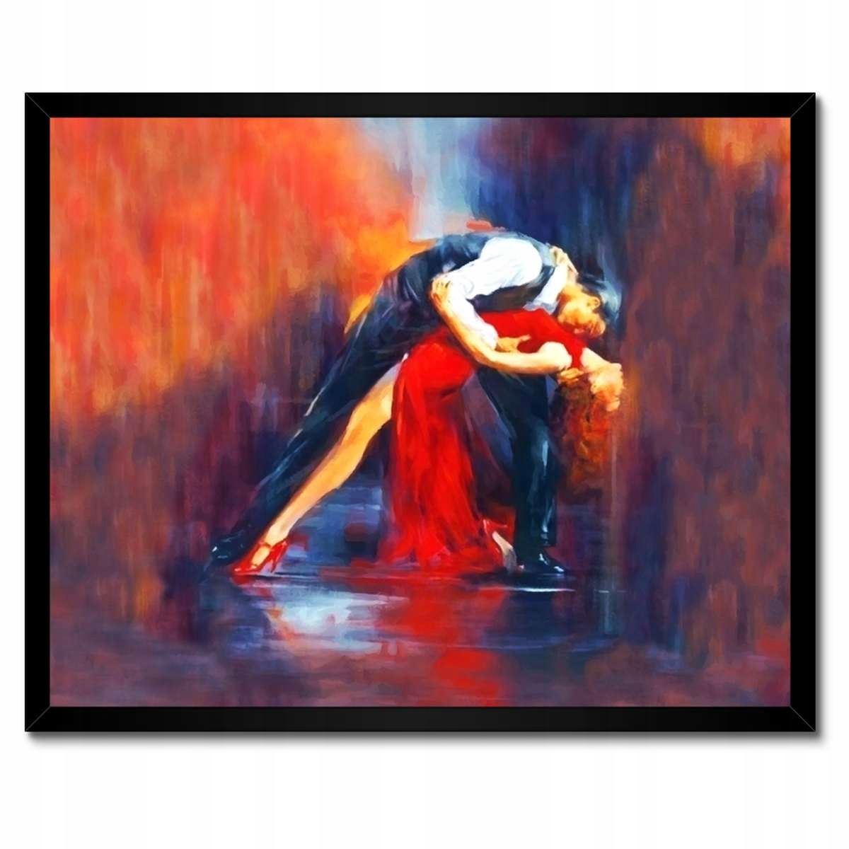 Plakáty v rámu 50x40 Tango Nuevo Tanec Pár