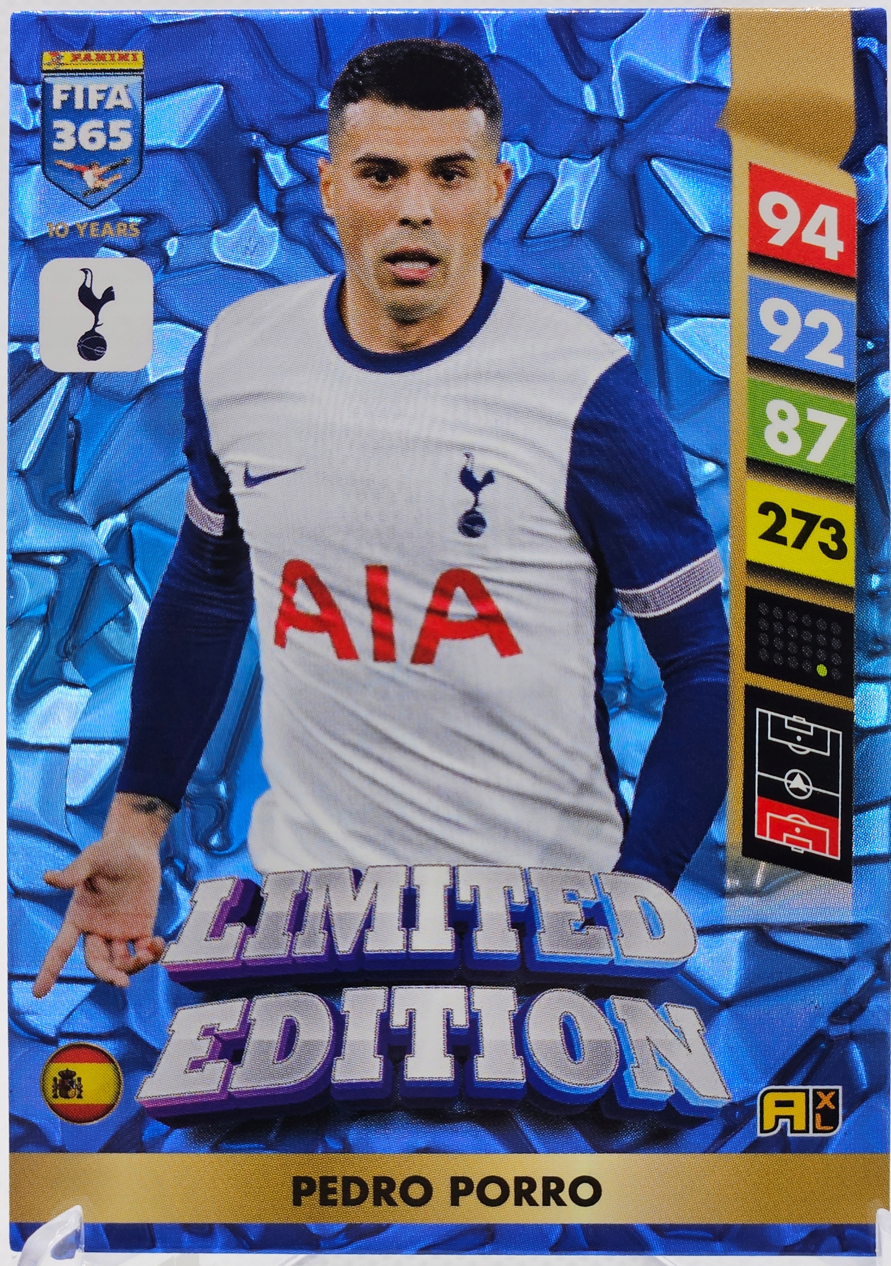 Limited Edition Fifa 365 2025 karty piłkarskie Panini Pedro Porro