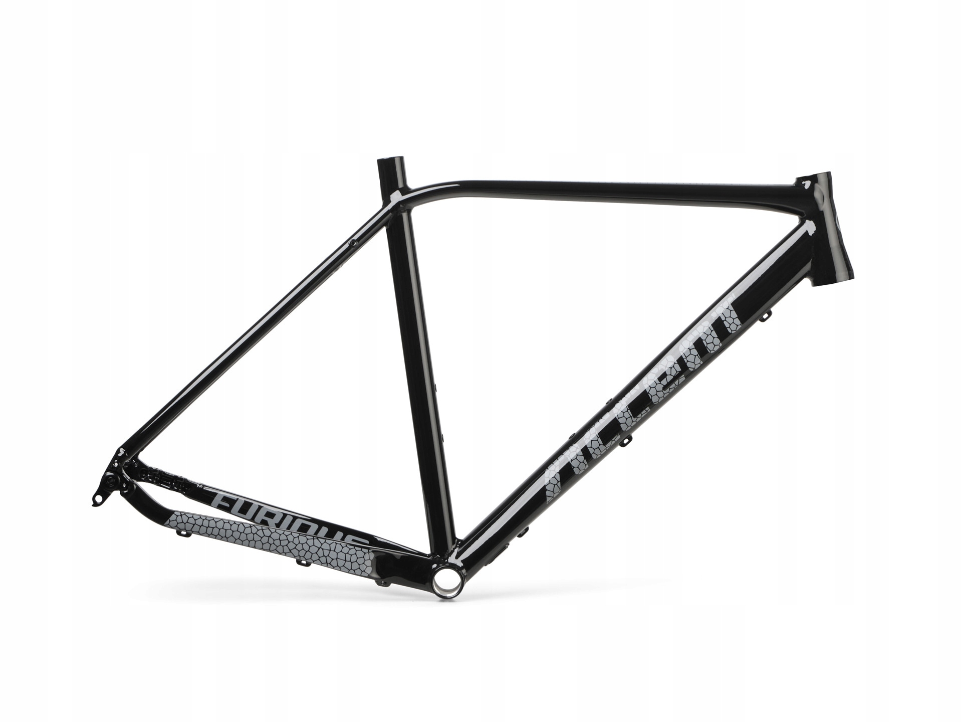 Rám Accent gravel Furious Pro černý pave Large