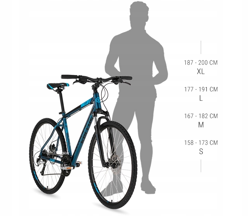 ROWER KELLYS CLIFF 90 DEEP BLUE RAMA M 19'' Marka Kellys