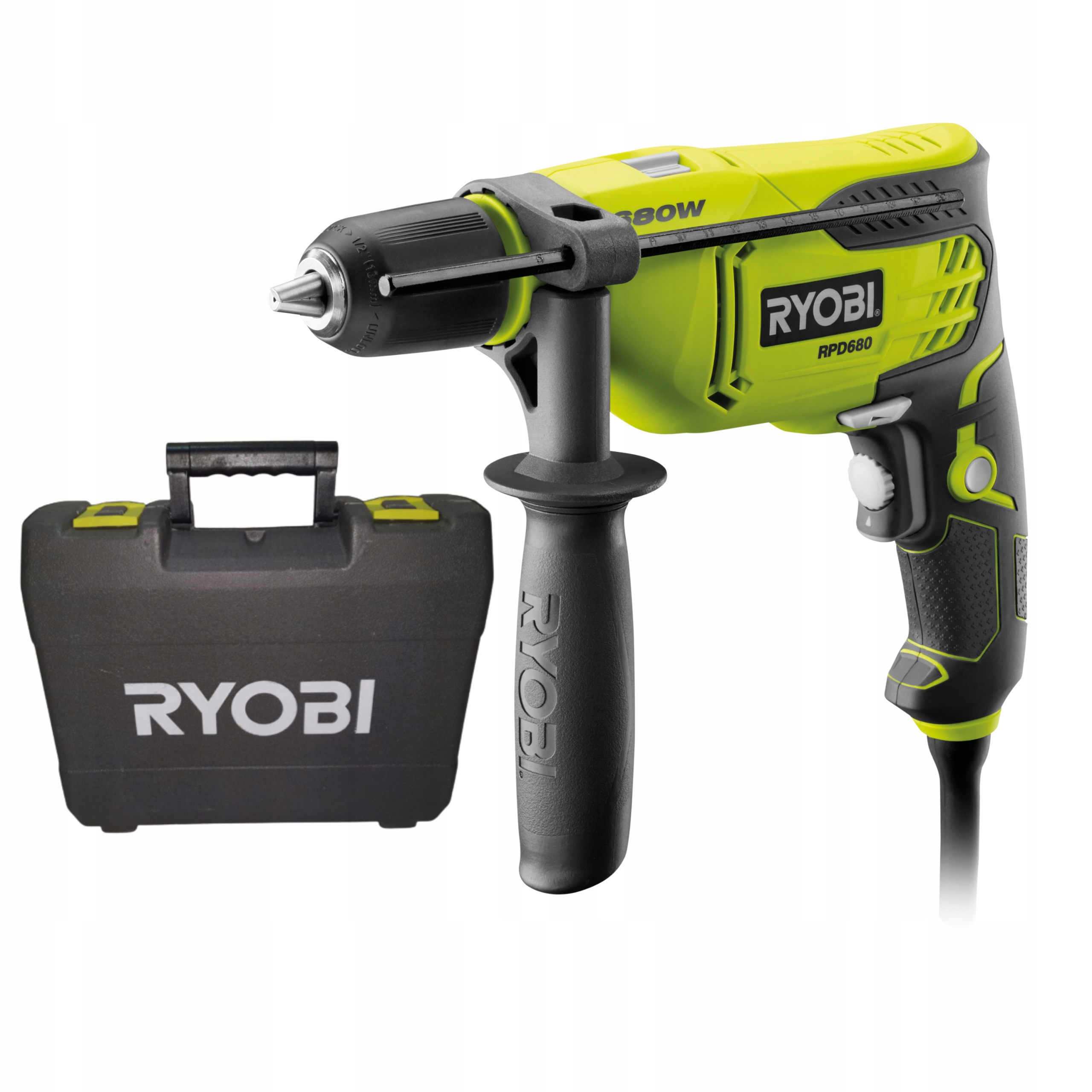 

Ryobi Wiertarka Udarowa RPD680-K 680W 13mm