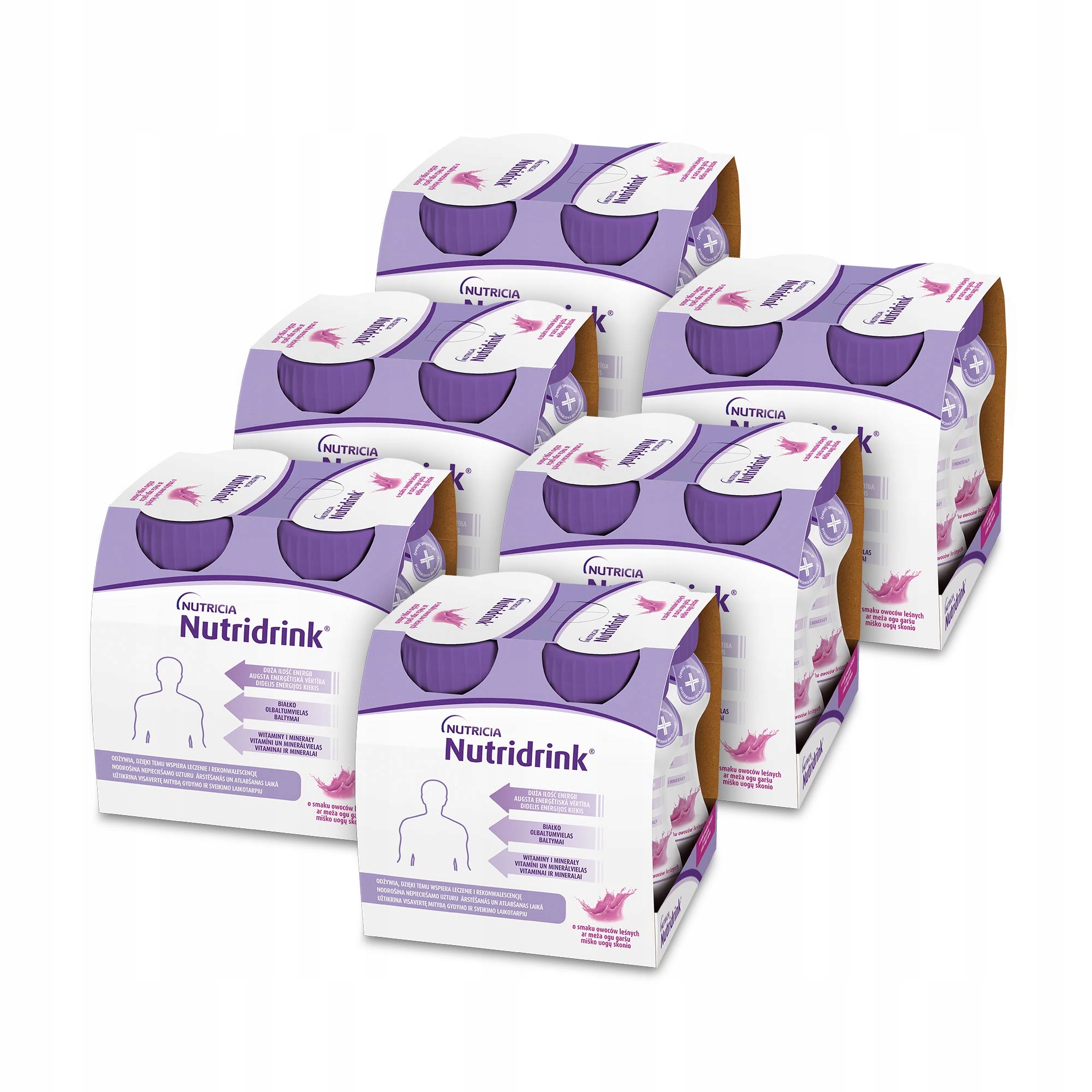 Nutridrink Owoce Leśne Zestaw 24x125ml