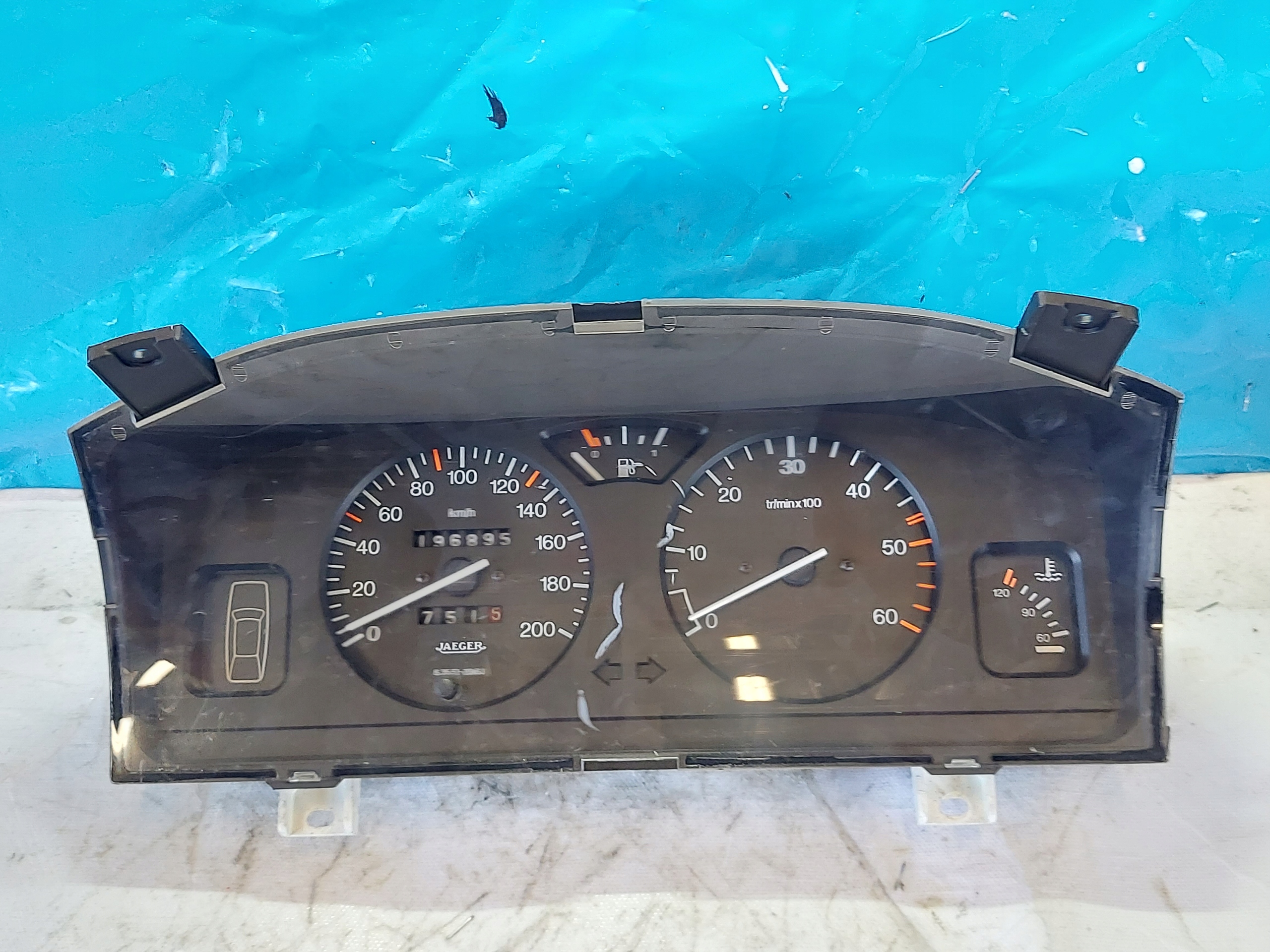 dials clock CITROEN ZX 1.9 TD 19181598