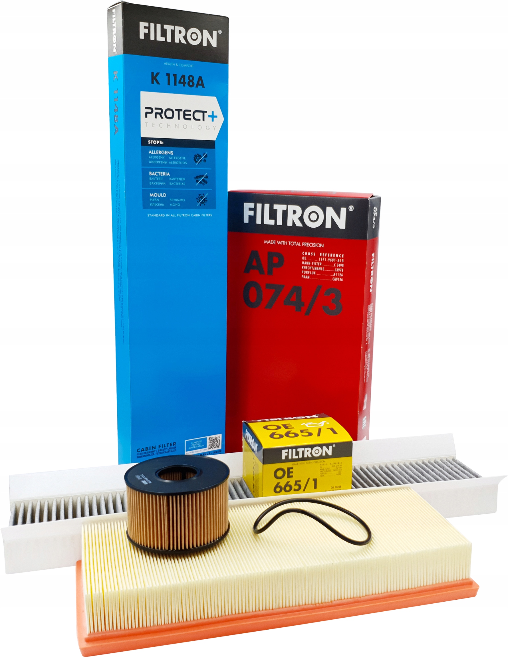 

Zestaw Filtrów Ford Mondeo MK3 2.0TDCI DI Filtron