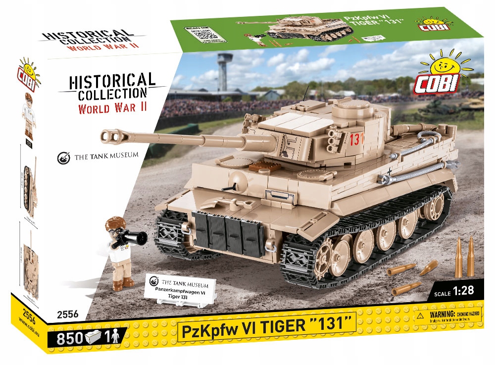 

Cobi 2556 Czołg Panzerkampfwagen VI Tiger 131