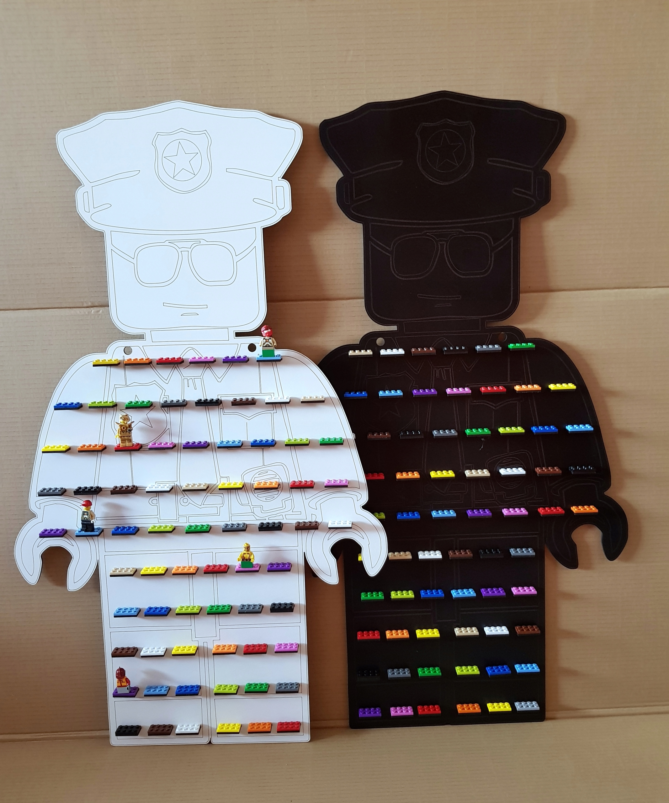 

Policjant XL półka regał 71 ludziki figurk klocki