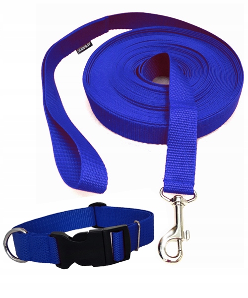

smycz Treningowa 10m/2cm+obroża