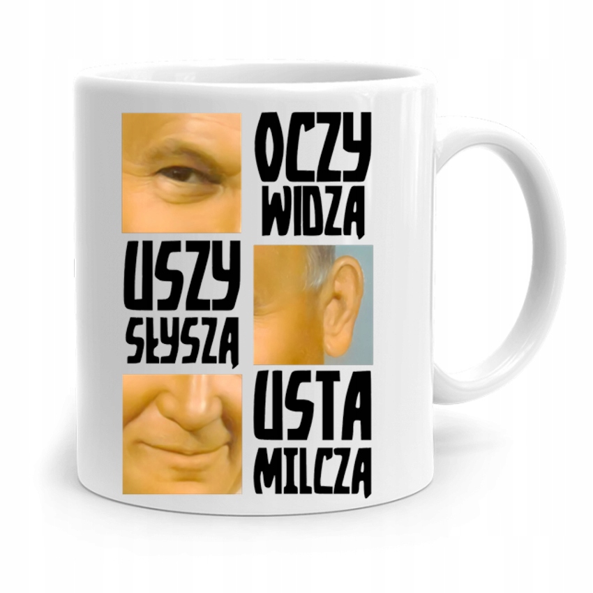 

Kubek Śmieszny Jan Paweł II Papież Papaj