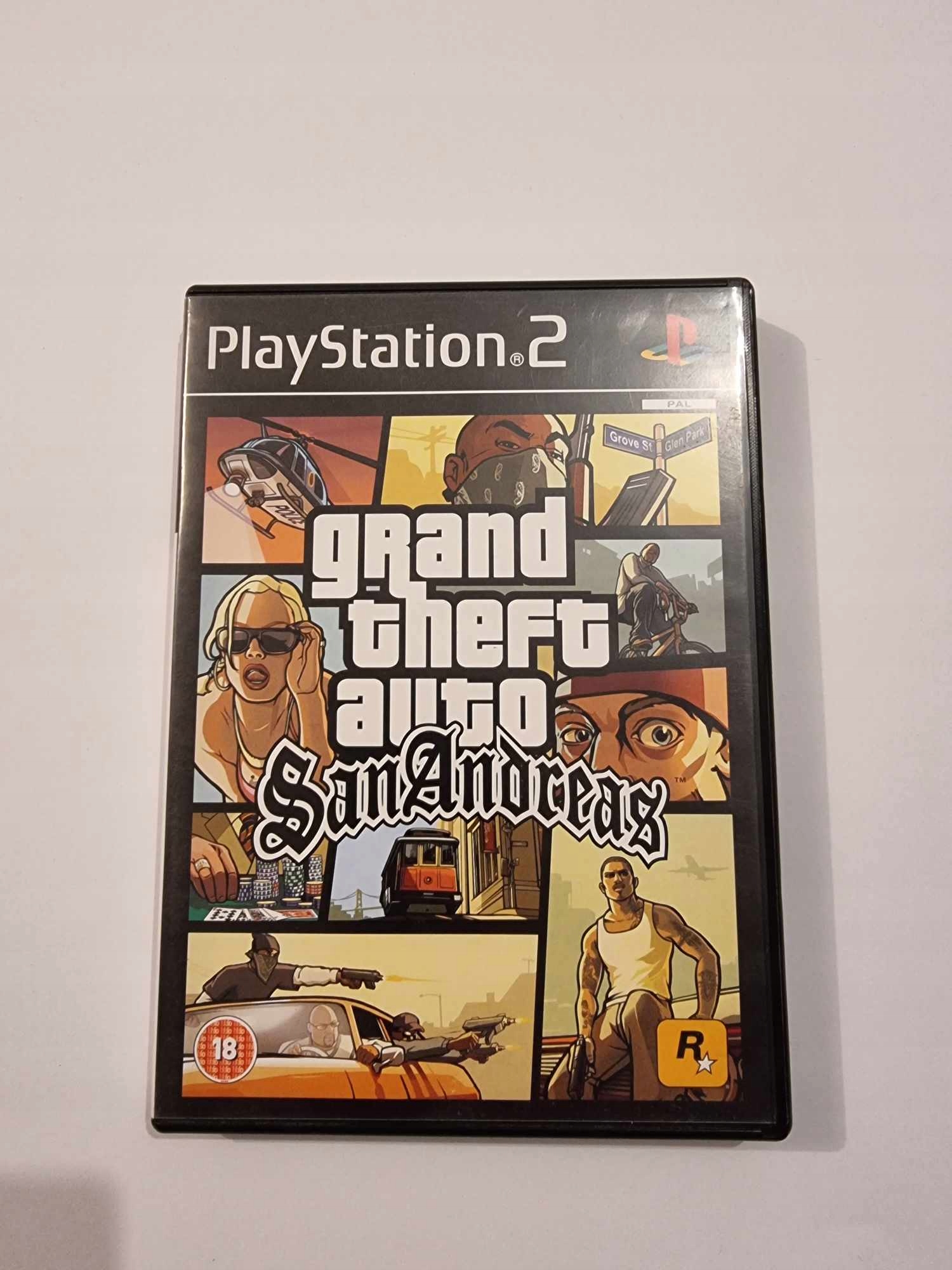 Grand Theft Auto San Andreas para PS2 - Take 2 - Outros Games - Magazine  Luiza