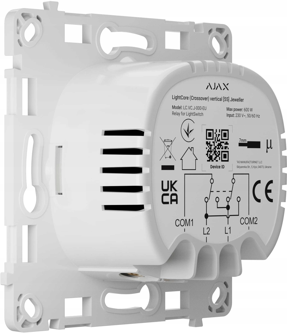 Ajax LightCore Crossover modul ovládania krížového svetla