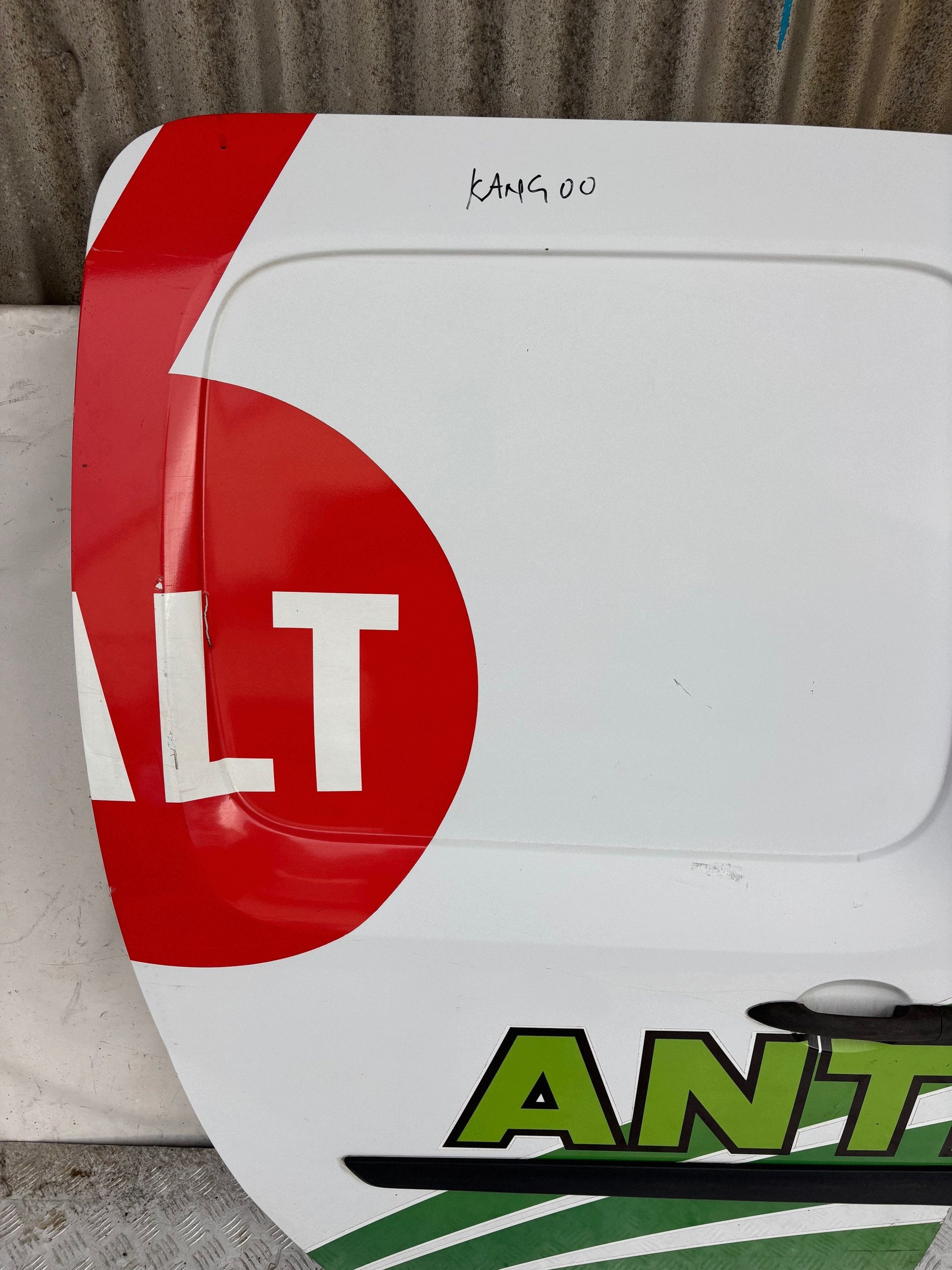 door right rear. sliding RENAULT KANGOO 08