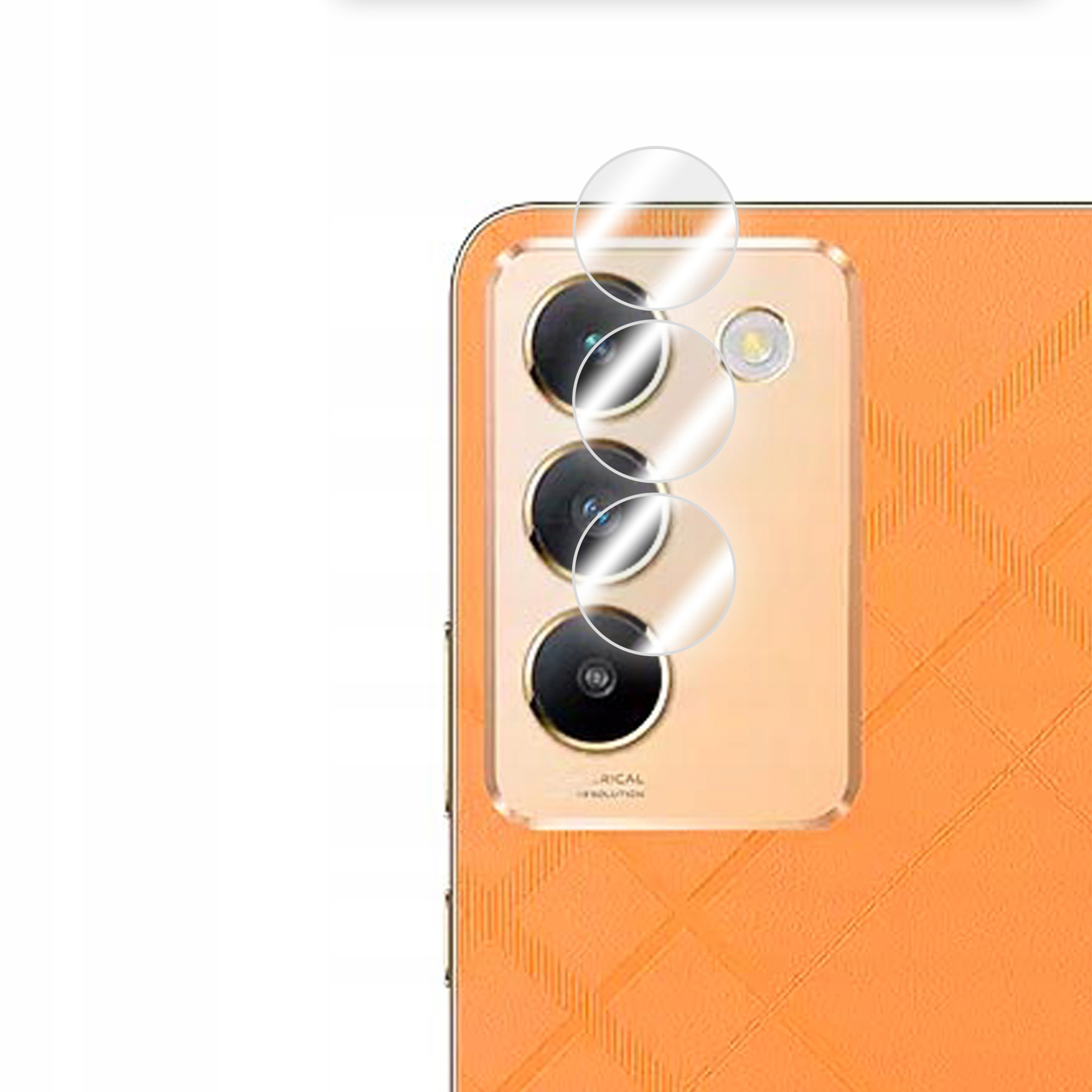 Szkło Hybrydowe na aparat do Vivo Y200e