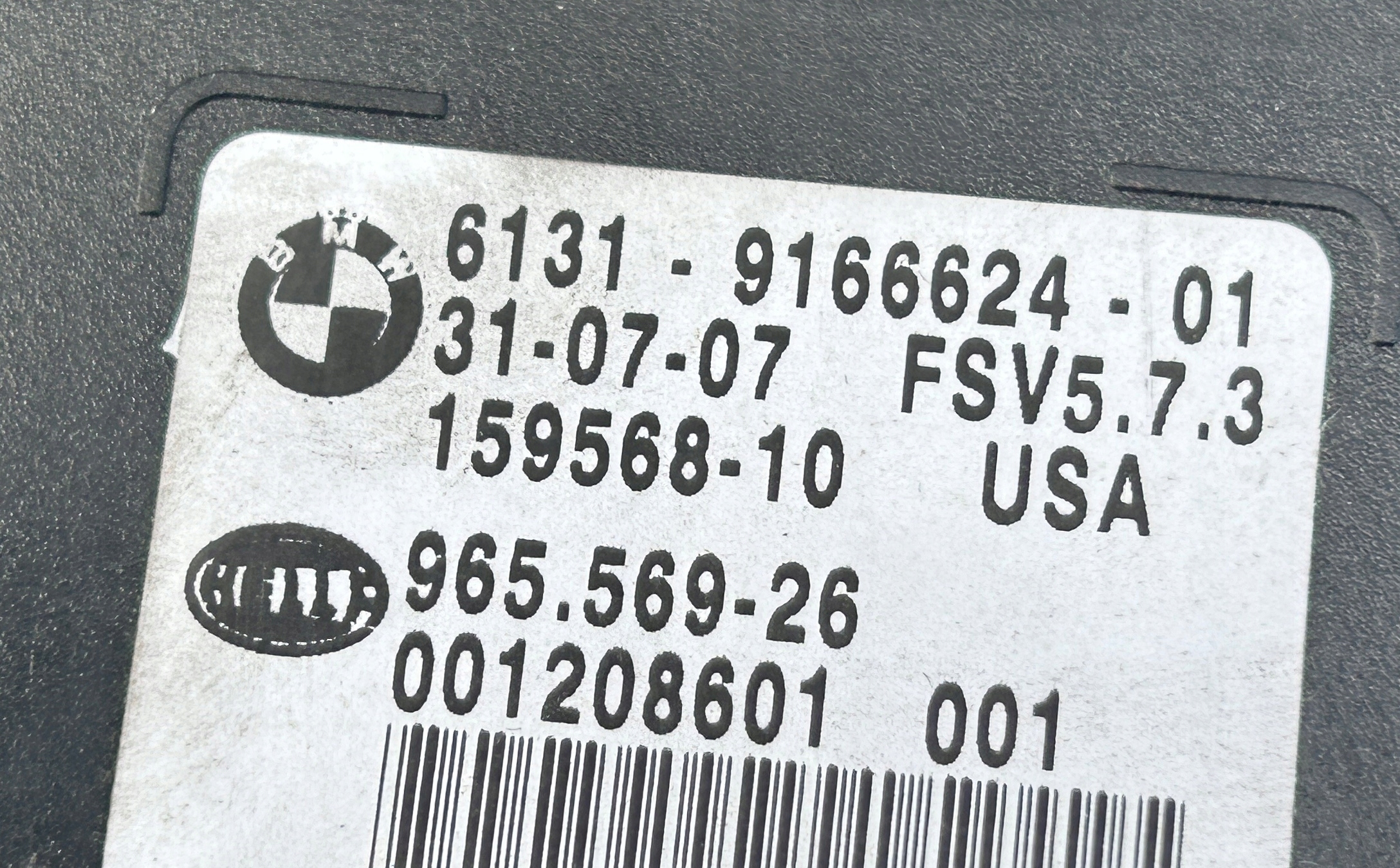 OSWIETLENIE vnitra předek BMW X5 E70 9166624