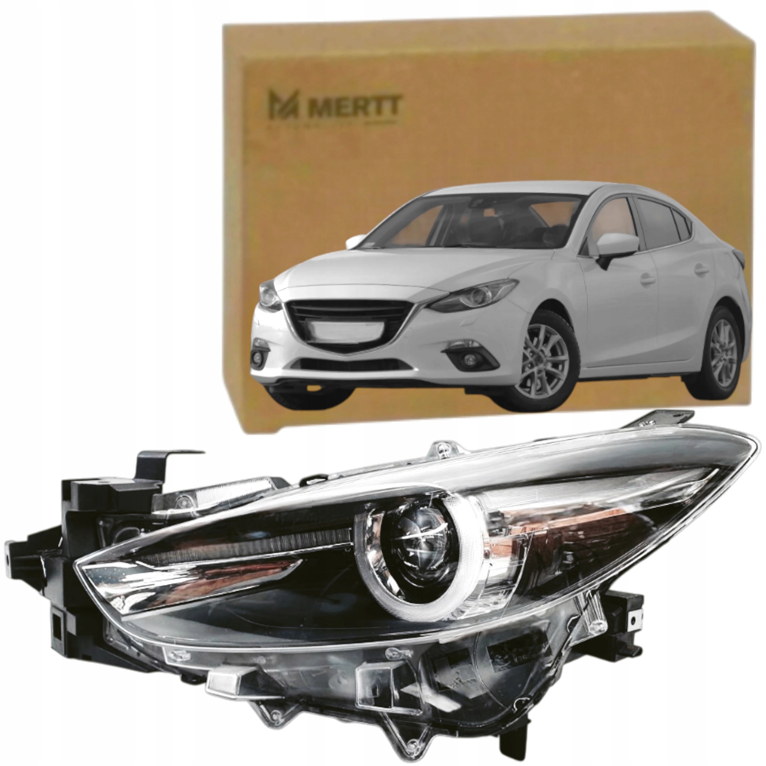 Mazda 3 Bm 2017+ Lift Přední Světlo Světlomet Full Led BSP5-51-030G