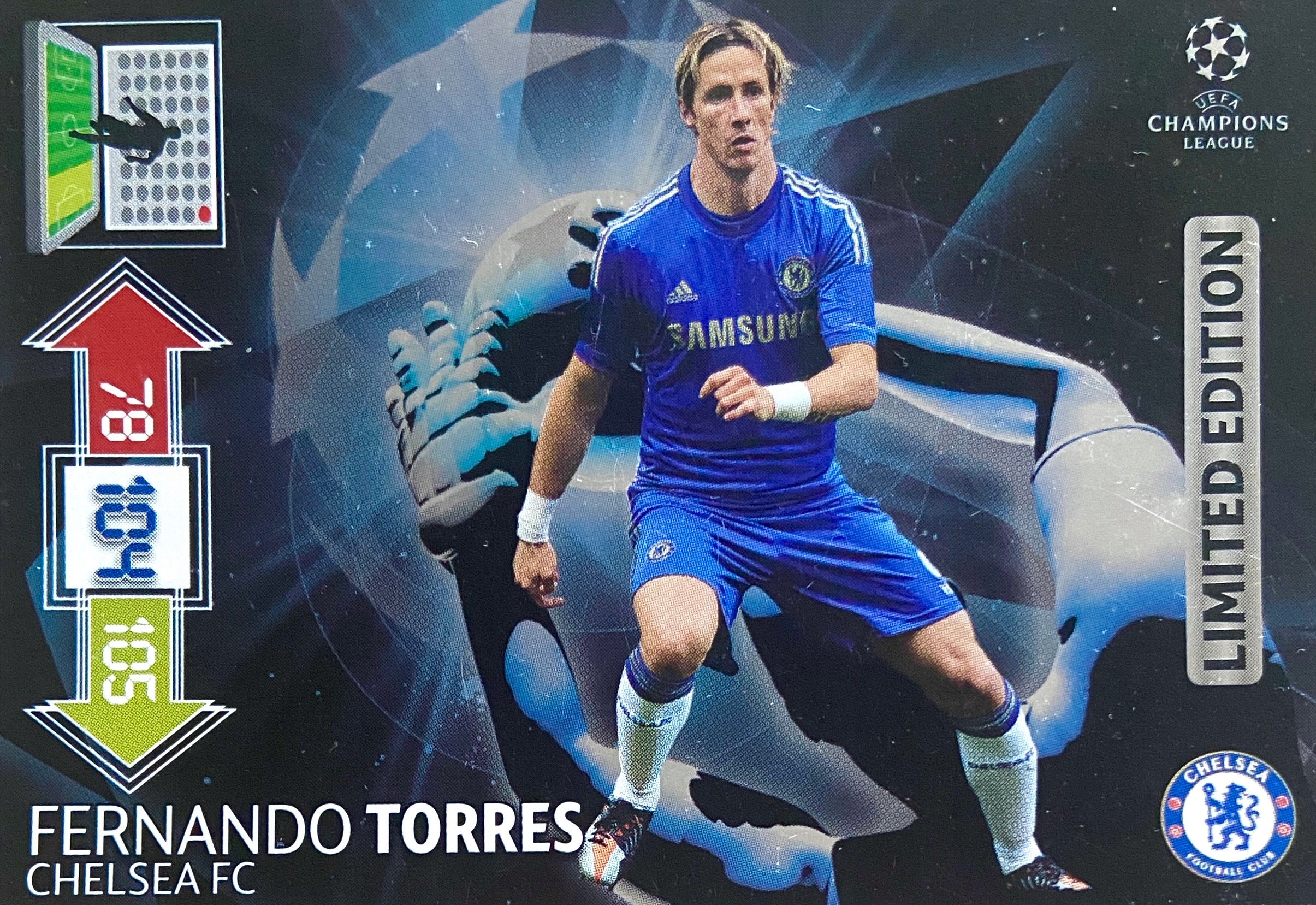Panini Uefa Champions League 2012-2013 Limited Fernando Torres Chelsea
