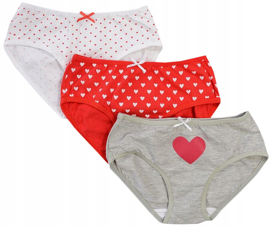 

Yo! Figi 3-PACK Majtki Dziewczęce 110/116 Y501A