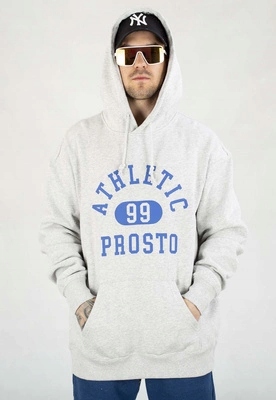 Mikina Prosto S kapucí Athletic99 šedá