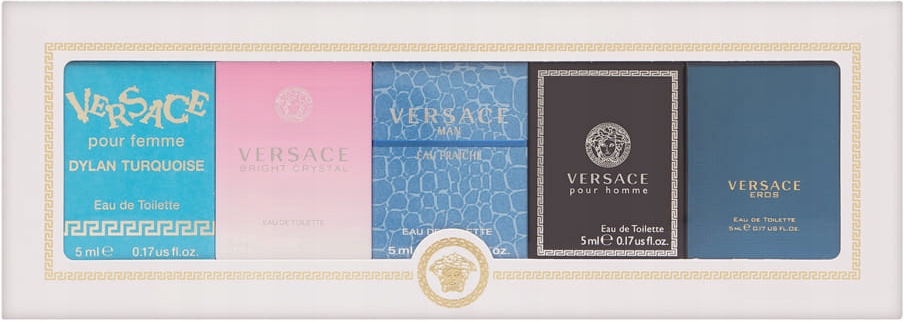 Versace Zestaw Miniaturek Męskich i Damskich