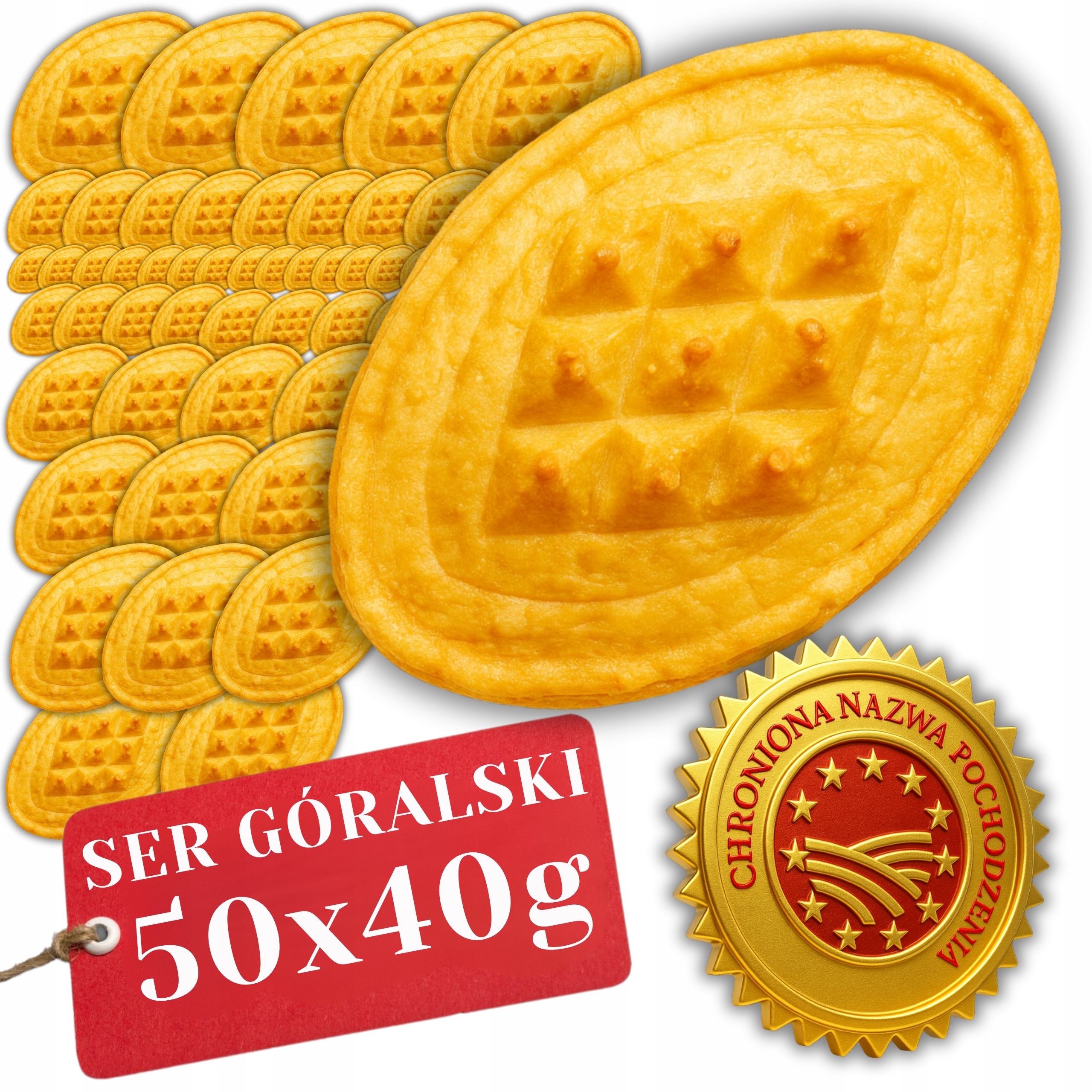 Ser Serki Serek Tradycyjny Mały Wędzony Zestaw