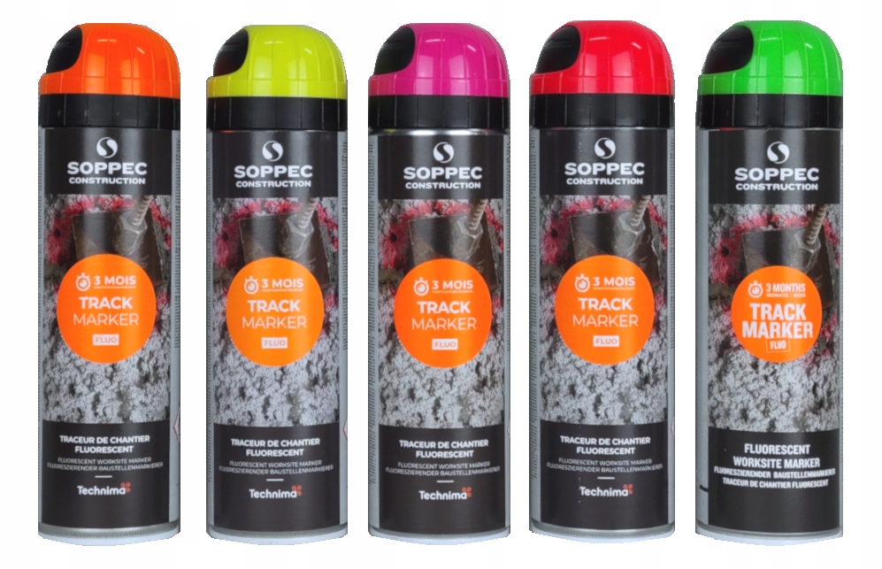 

Farba geodezyjna Soppec Track Marker spray MIX