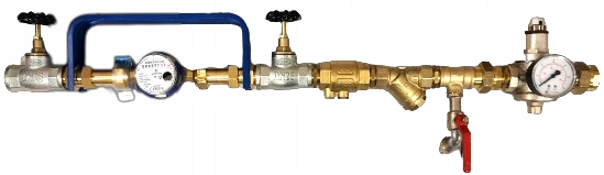 Sada vodomeru 3/4" reduktor s čerpacím ventilom
