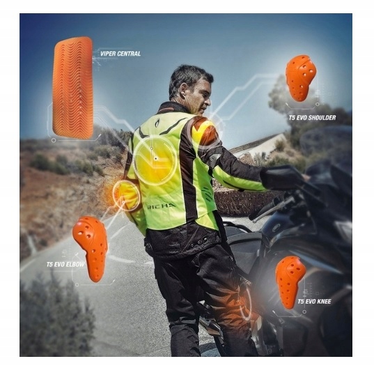 KURTKA RICHA AIRSTREAM-X TITANIUM D3O CORDURA XL Rozmiar XL