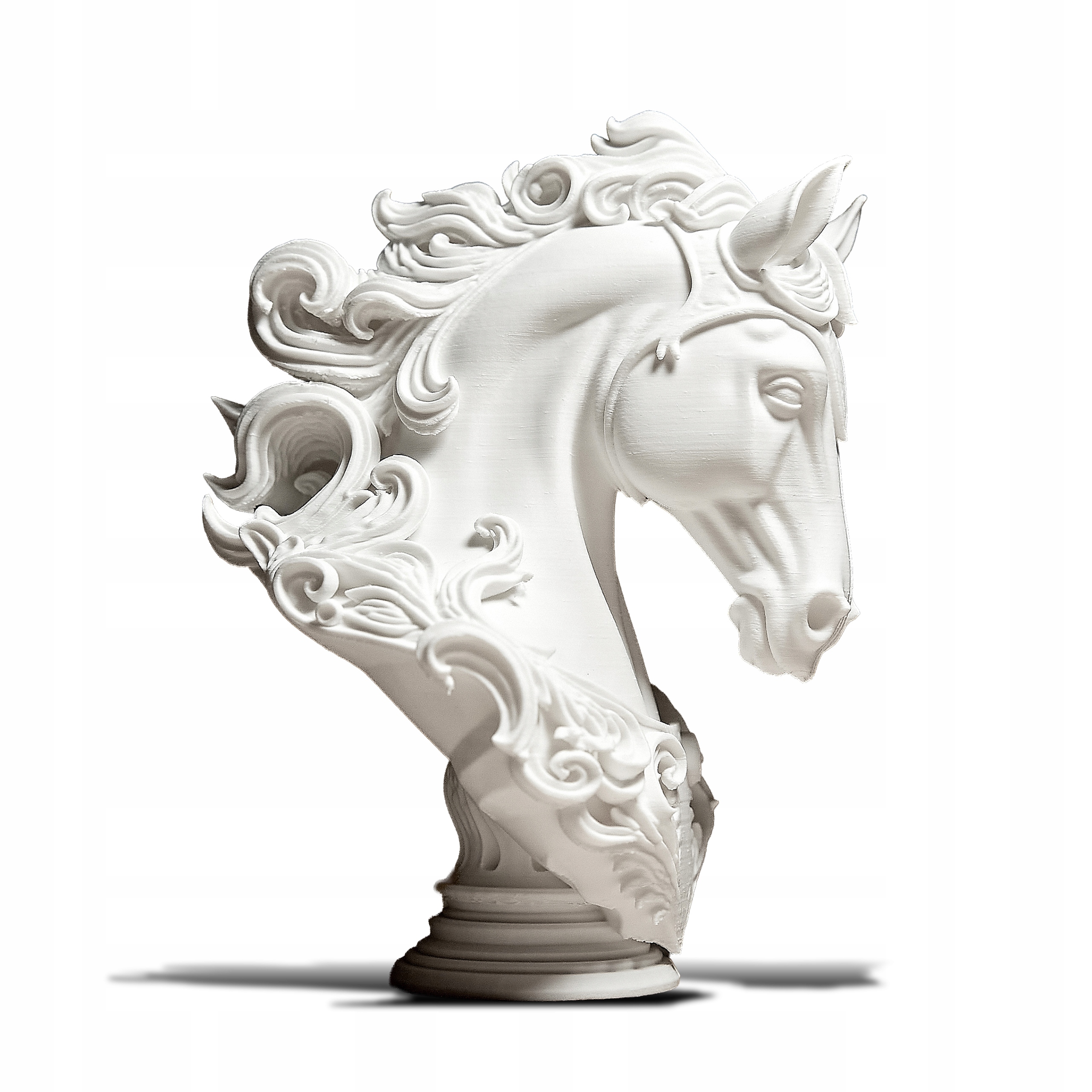 Kôň Hlava Moderná soška Dekoratívna figúrka Dekorácia do domu 25 cm