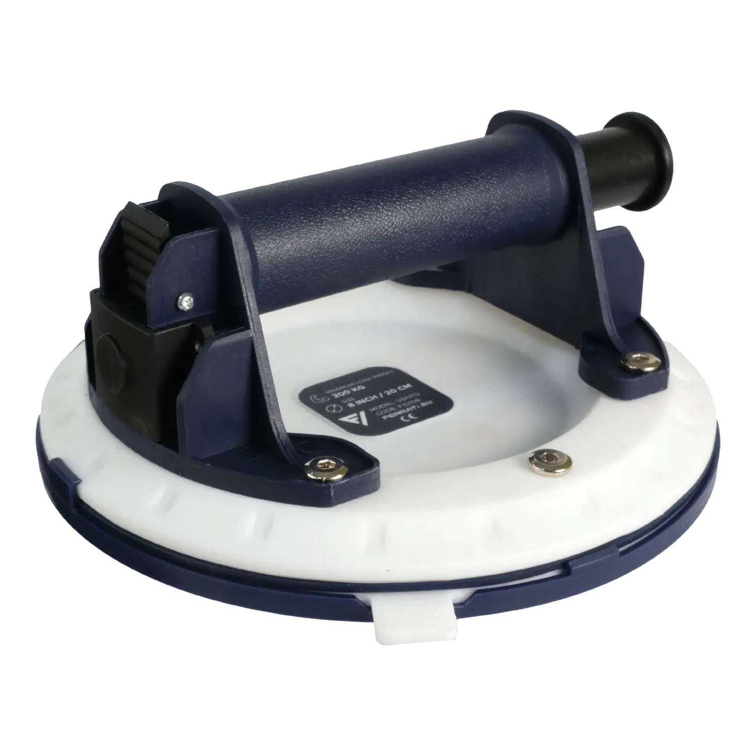 Przyssawka próżniowa do płytek/szyb Ferrati Vento Biały Niebrudzący Silikon