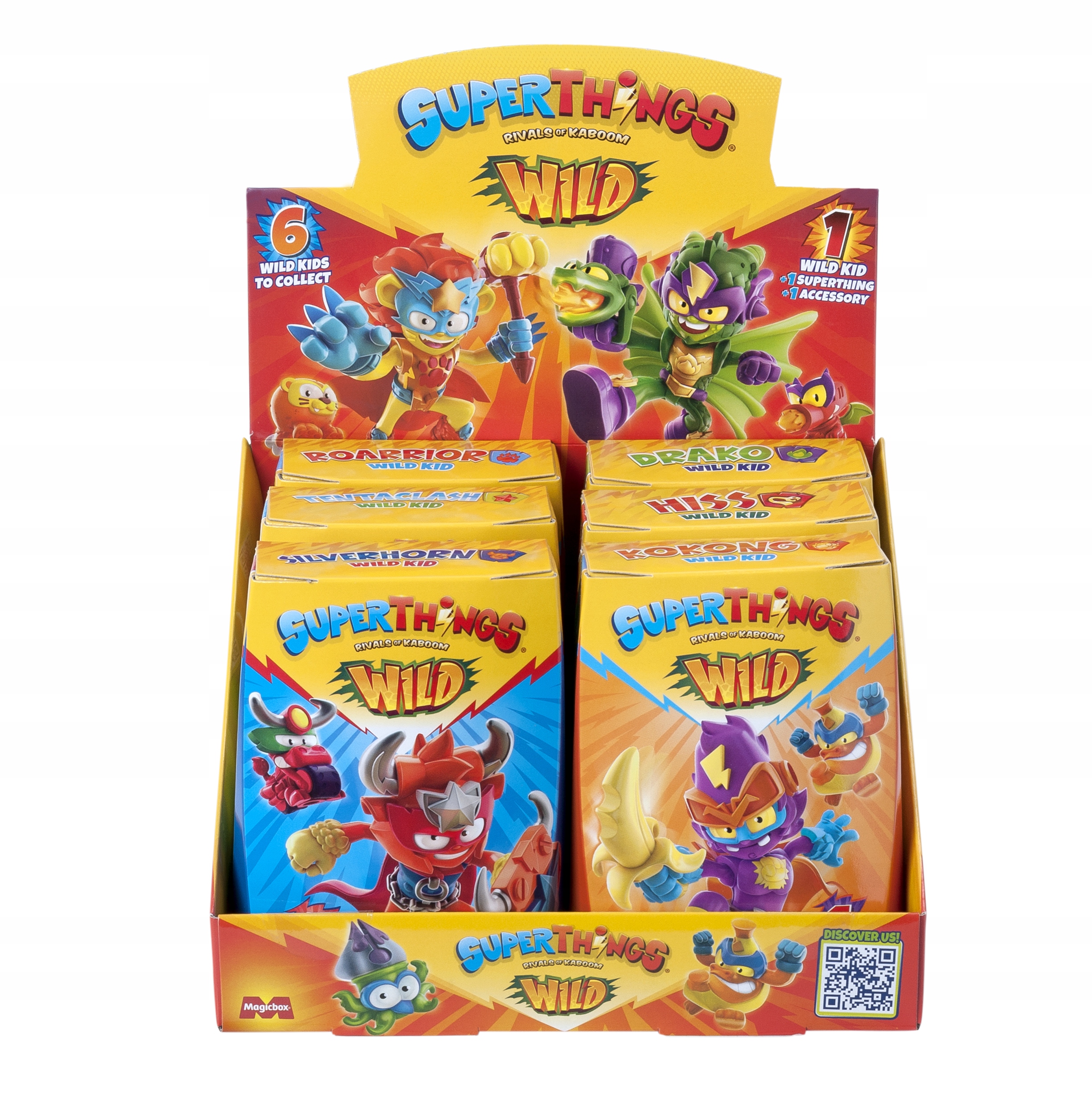 

Zings Things Seria 12 Wild Kid Box 6 Figurek