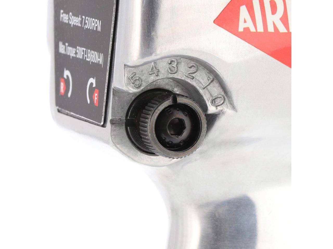 Klucz udarowy pneumatyczny 1/2" 45470 Airpress Prędkość obrotowa 7000 obr./min