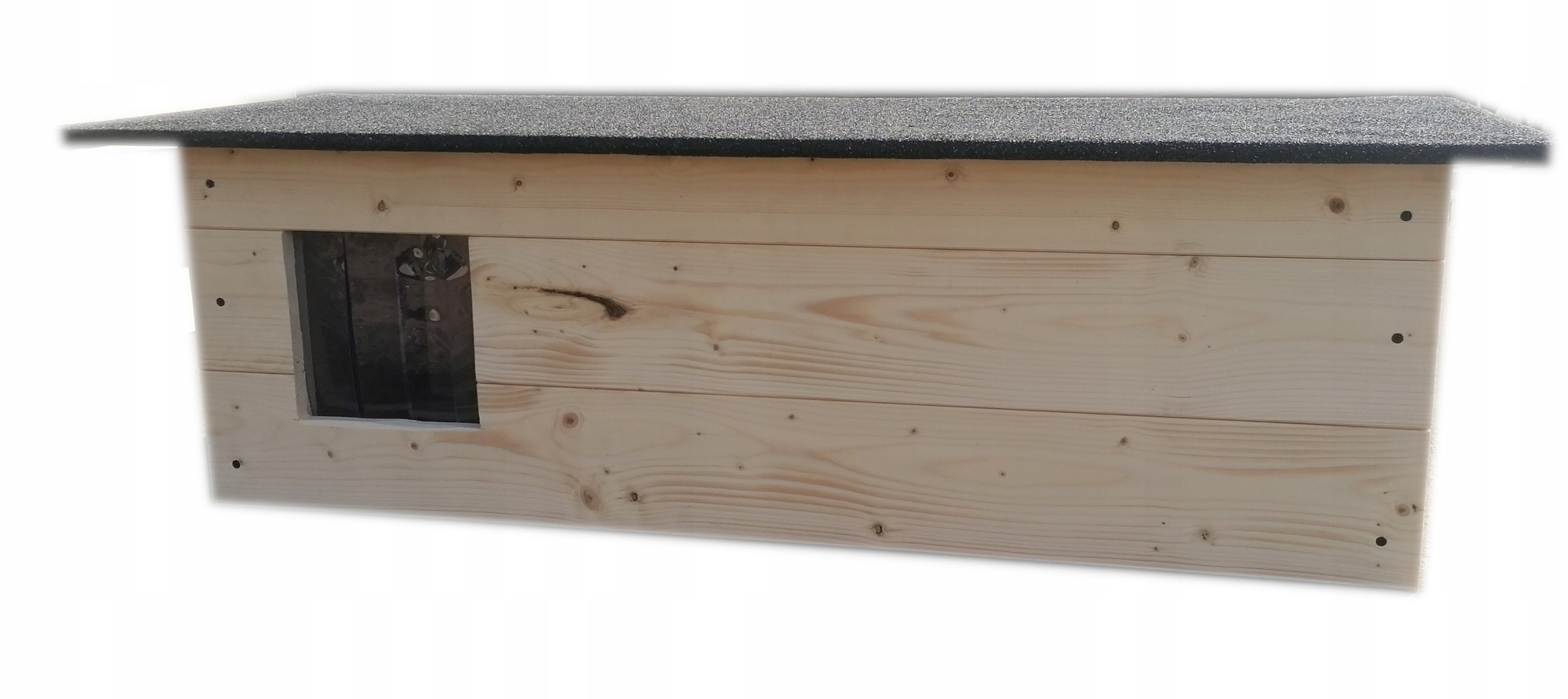 Buda dla kotów kota z przedsionkiem i kurtyną, domek dla kota kotów